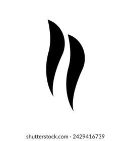 Flame Spirit Icon Vector Logo Design Template