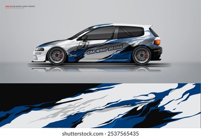 Flame Style car wrap livery design vector file eps 10 printable file, universal car wrap design