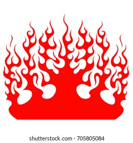 Flame vector, Fire tattoo, Flame vector, fire  tribal tattoo