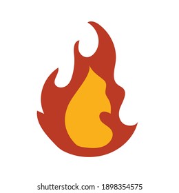 flame vector. Hot temperature curve painting. dangerous fire. flammable blaze heat explosion, blazing illustrations concept.