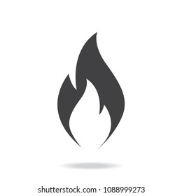 Flame Silhouette Images, Stock Photos & Vectors | Shutterstock