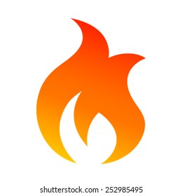 Flame Vector Icon
