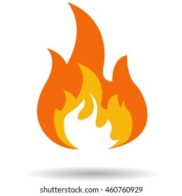 Flame Vector Icon