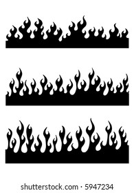 flame vector set 2