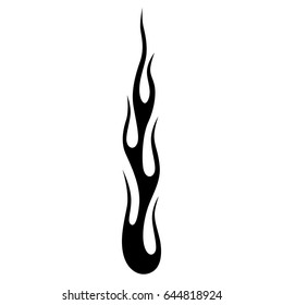 flame vector tribal, fire tribal, line design black scroll isolated, flames border designs