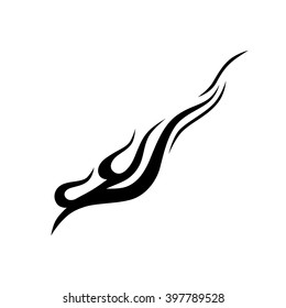 flame vector tribal, tribal flames vector, tattoo design isolated on white background, fire icon  
