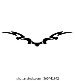 flame vector tribal, tattoo tribal design