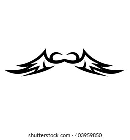 flame vector tribal, tattoor tribal design