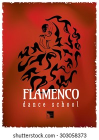 Flamenco Dance School Poster. Flamenco Dance Courses