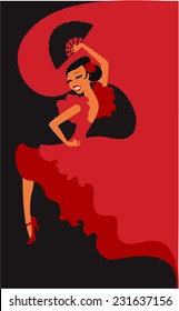 Flamenco dancer