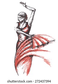 Flamenco dancer