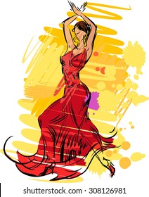 flamenco dancer