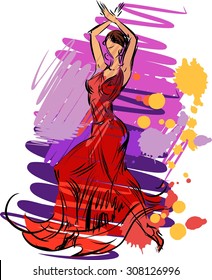 flamenco dancer