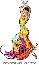 flamenco dancer