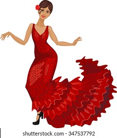 Flamenco dancer