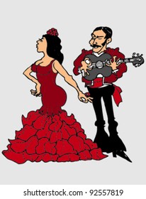 flamenco dancer