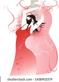 flamenco, dancer, dance, guitar, fashion