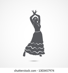 Flamenco Dancer Icon