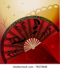 flamenco fan