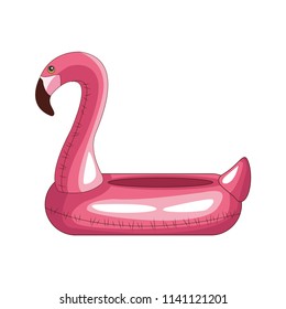 Flamenco float isolated