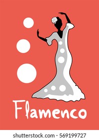 flamenco girl design
