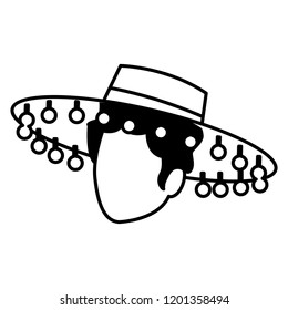 flamenco hat design