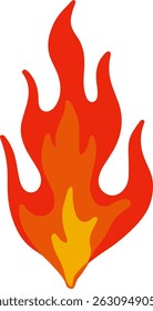 Flammen haben viele Farben im Feuer.