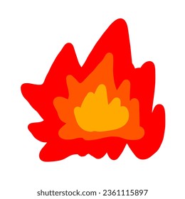 Flames are hot works of art fire.