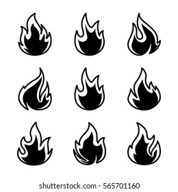 flames icons