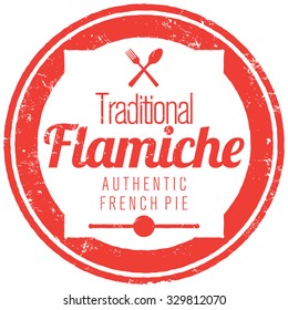 flamiche pie stamp