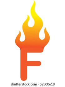Flaming F