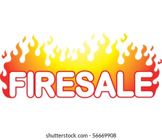 Flaming Fire sale