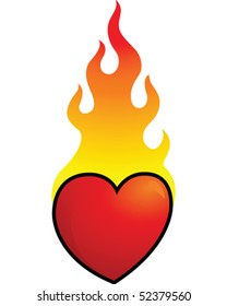 Flaming Heart