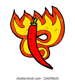 flaming hot chili