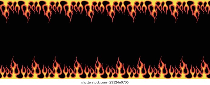
Flaming Line Surging and Igniting