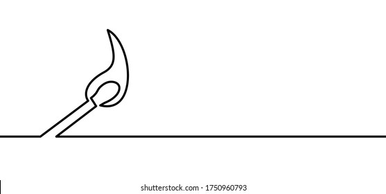 Flaming matchstick line pattern Funny vector Flame matchsticks fire sign Burning matches icons Bonfire stick symbol Flammable flaming Burning hot match stick ideas global warming Cartoon drawing box