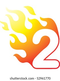 Flaming Number Two
