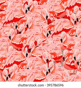 Flamingo art seamless, pattern backgrounds, textile design