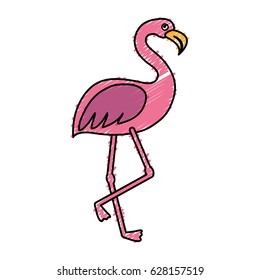 flamingo bird icon