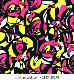 flamingo bright birds