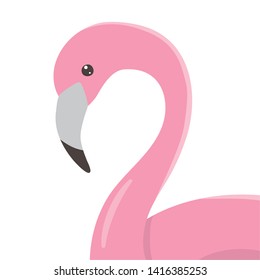 Flamingo cartoon design vector illustration