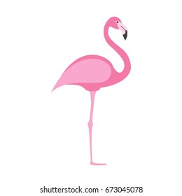 flamingo flat icon. You can be used flamingo icon for several purposes like: websites, UI, UX, print templates, promotional materials, info-graphics, web and mobile phone apps.