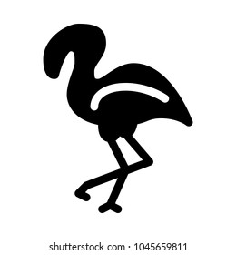 Flamingo Flying Bird