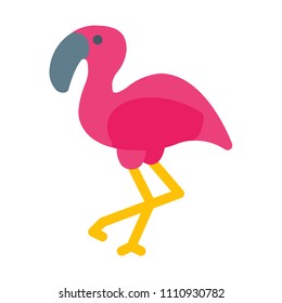 Flamingo Flying Bird