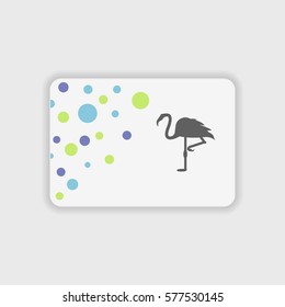 Flamingo  icon illustration isolated vector sign symbol
