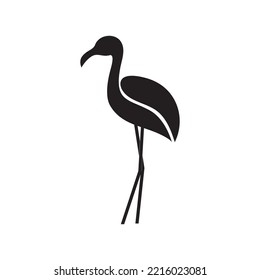 Icono Flamingo plantilla libre vector