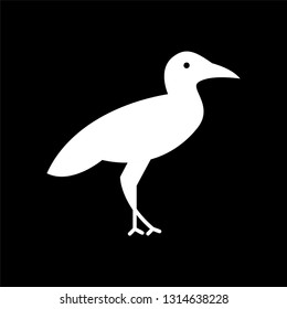 Flamingo icon vector template - Sign