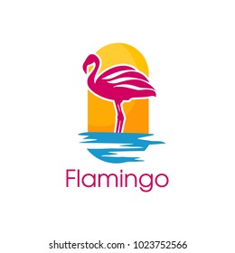 Flamingo Logo Design