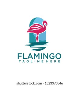 Flamingo Logo Design