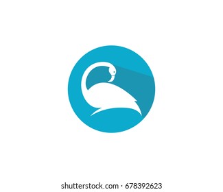 Flamingo logo template